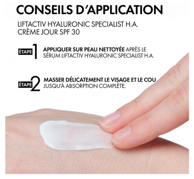 Vichy LiftActiv Crème Hyaluronic Specialist H.A Réduit les Rides & Repulpe SPF30 50 ml