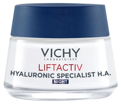 Vichy LiftActiv Hyaluronic Specialist H.A Crème Nuit Repulpe Réduit les Rides 50 ml