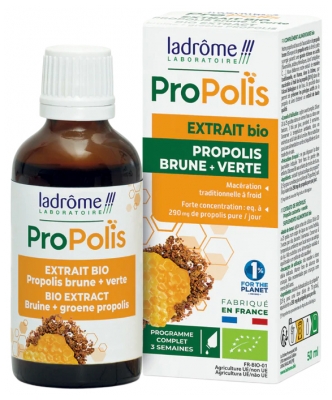 Ladrôme Propolis Extrait de Propolis Biologique 50 ML