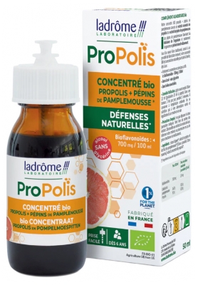 Ladrôme Propolis et Pépins de Pamplemousse Concentré Biologique 50 ML