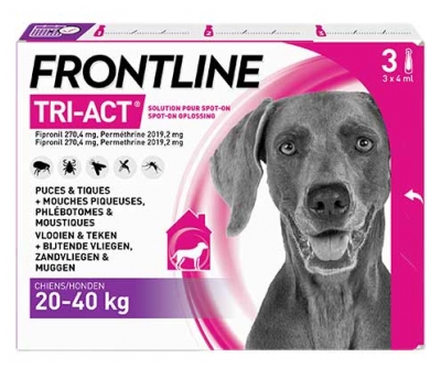 Advantix Chiens 20-40 kg 4 Pipettes