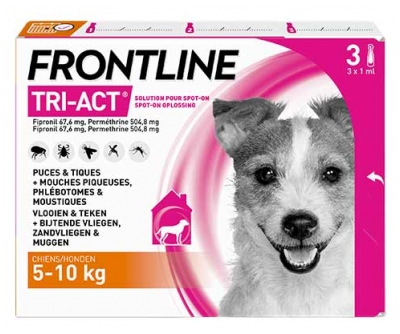 Advantix Chiens 5-10 kg 3 Pipettes