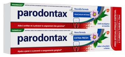 Parodontax Dentifrice Fraîcheur Intense 2 x 75 ML