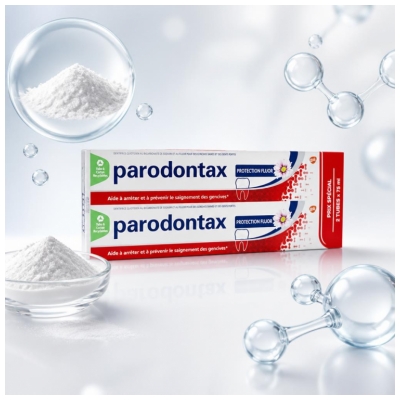 Parodontax Dentifrice Protection Fluor 2 x 75 ML