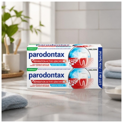Parodontax Dentifrice Réparation Active Gencives 2 x 75 ML
