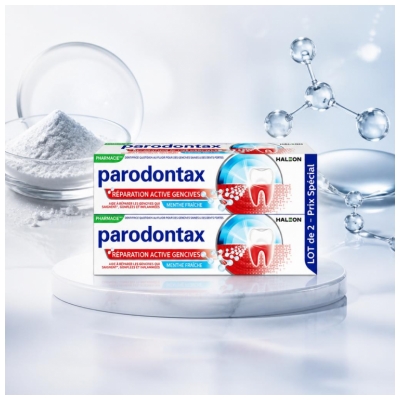 Parodontax Dentifrice Réparation Active Gencives 2 x 75 ML