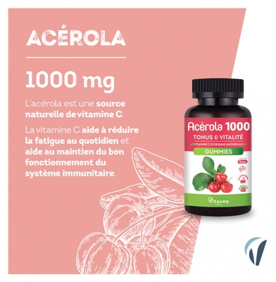 Vitavea Vitamine Acerola Gummies