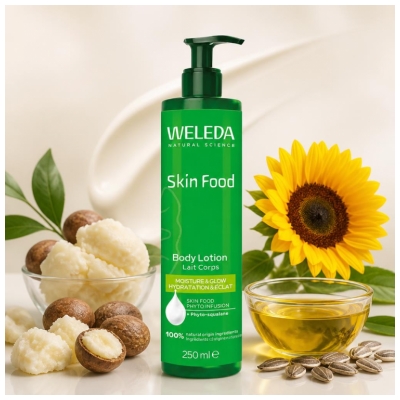Weleda Skin Food Lait Corps Hydratation et Éclat 250 ml