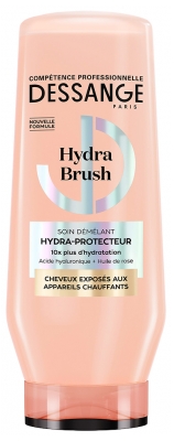 Dessange Hydra Brush Soin Démêlant Hydra-Protecteur Cheveux Exposés aux Appareils Chauffants 225 ml