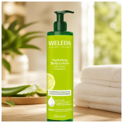 Weleda Lait Corps Hydratant Hydratation Express 250 ml
