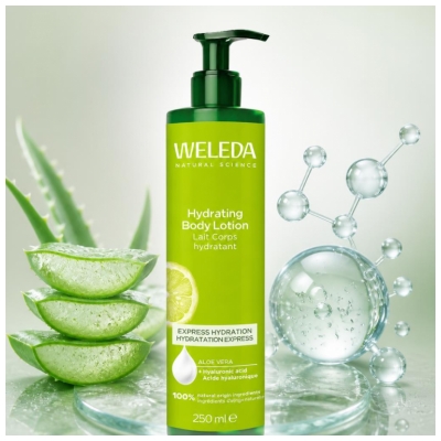 Weleda Lait Corps Hydratant Hydratation Express 250 ml
