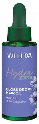 Weleda Hydra Shine Huile Capillaire Brillance Gloss Sans Silicone 30 ml