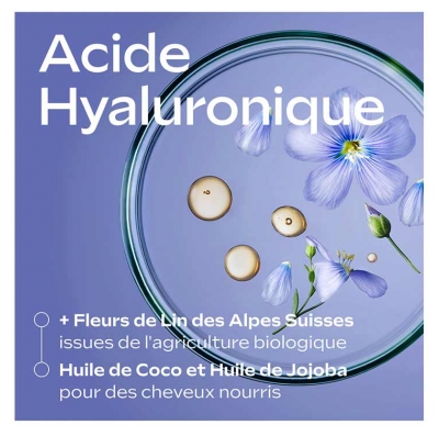 Weleda Hydra Shine Après-Shampoing Hydratation Fleurs de Lin des Alpes 150 ml