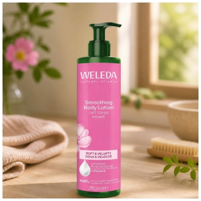 Weleda Lait Corps Lissant Doux et Velouté 250 ml