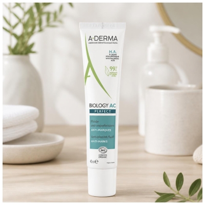 A-DERMA Biology AC Perfect Fluide Anti Imperfections Biologique 40 ML