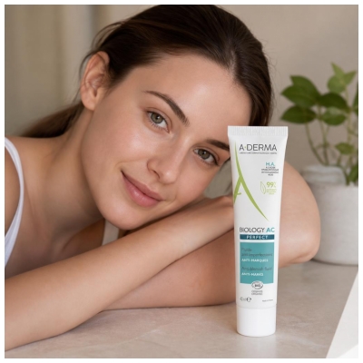 A-DERMA Biology AC Perfect Fluide Anti Imperfections Biologique 40 ML