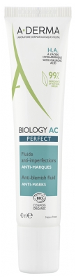 A-DERMA Biology AC Perfect Fluide Anti Imperfections Biologique 40 ML