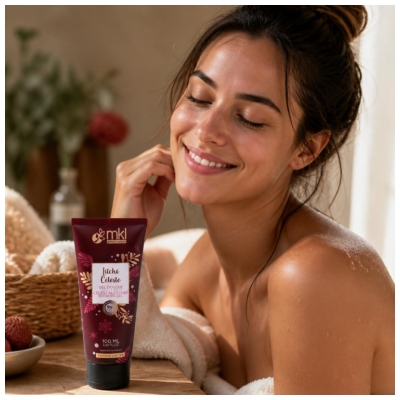 MKL Green Nature Litchi Céleste Gel Douche de 100 ML