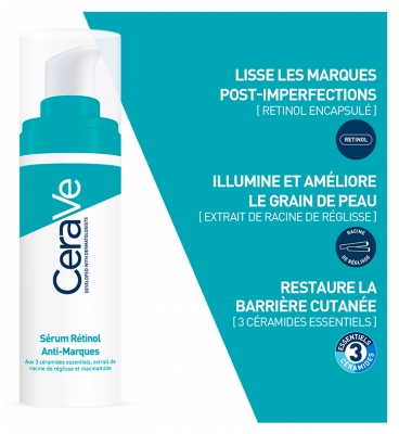 CeraVe Sérum Rétinol Anti Marques 30 ML