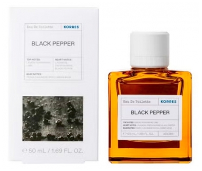 Korres Eau de Toilette Black Pepper Format Nomade 50 ml
