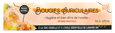 Bio-ethic Bougies Auriculaires 2 Unités