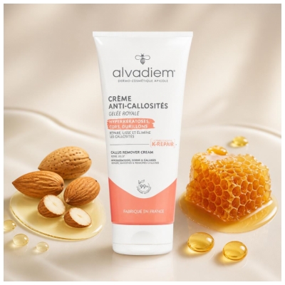 Alvadiem Crème Anti-Callosités pour les Pieds 75 ML