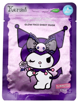 Take Care Kuromi Masque Tissu Éclat et Hydratant pour Visage 25 ml