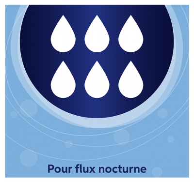 Vania Maxi Nuit 12 Serviettes Extra Longues