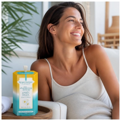 Respectueuse Shampoing-Douche Après Soleil 75 g