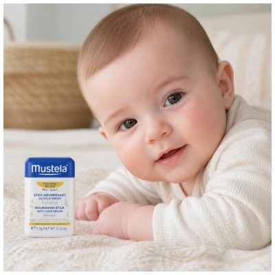 Mustela Stick au Cold Cream Nourrissant 9,2 g