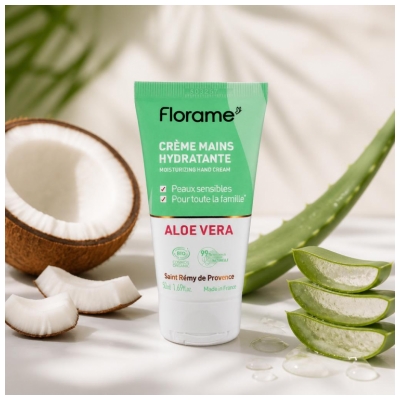 Florame Crème Mains Hydratante Biologique 50 ML