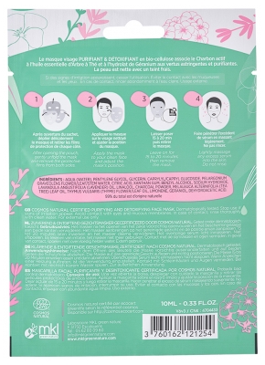MKL Green Nature Masque Visage Détoxifiant Purifiant 