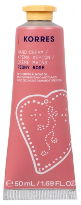 Korres Crème pour les Mains Hydratante 50 ml - Senteur : Peony Rose