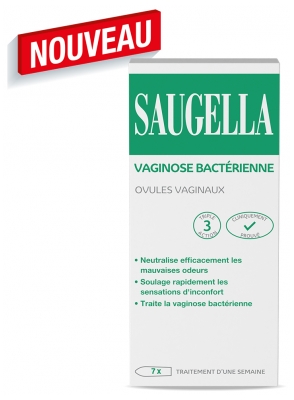 Saugella Vaginose Bactérienne Ovules Vaginaux 7 Unités