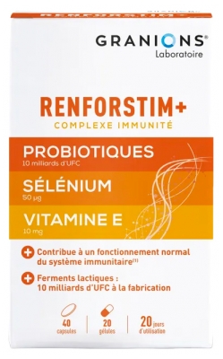Granions Renforstim 40 Capsules et 20 Gélules