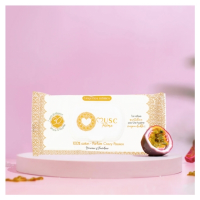 Musc Intime Lingettes Intimes Crazy Passion 30 Unités