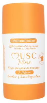 Musc Intime Déodorant Naturel Crazy Passion 50 Grammes