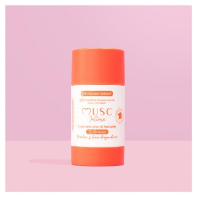 Musc Intime Déodorant Naturel Hot Peach 50 Grammes
