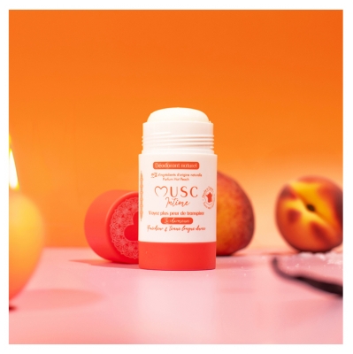 Musc Intime Déodorant Naturel Hot Peach 50 Grammes