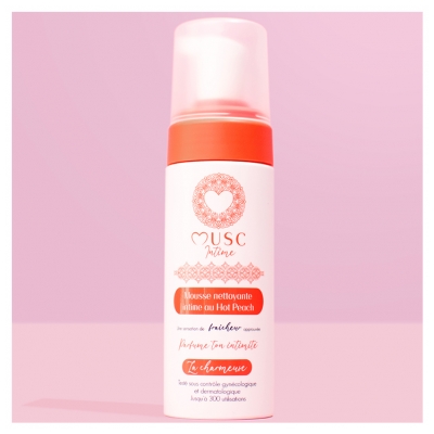Musc Intime Mousse Nettoyante Intime à Hot Peach 150 ML