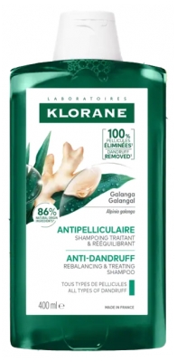 Klorane Antipelliculaire Shampoing Traitant et Rééquilibrant 400 ml