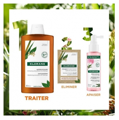 Klorane Antipelliculaire Shampoing Traitant et Rééquilibrant 400 ml