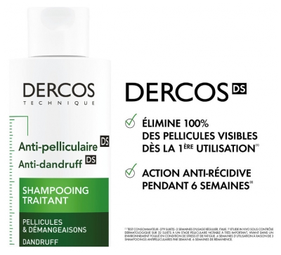 Vichy Dercos Shampoing Antipelliculaire Cheveux Normaux 200 ml
