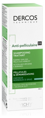 Vichy Dercos Shampoing Antipelliculaire Cheveux Normaux 200 ml