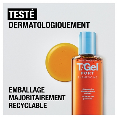 Neutrogena T/Gel Fort Shampoing Soulage les Démangeaisons Sévères 250 ml