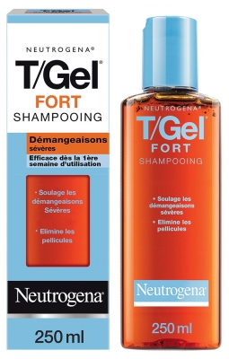 Neutrogena T/Gel Fort Shampoing Soulage les Démangeaisons Sévères 250 ml