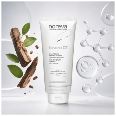 Noreva Sebodiane DS : Soins Dermatologiques Shampoing Antipelliculaire 150 ml