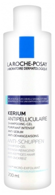 La Roche-Posay Kerium Shampoing-Gel Pellicules Grasses 200 ml