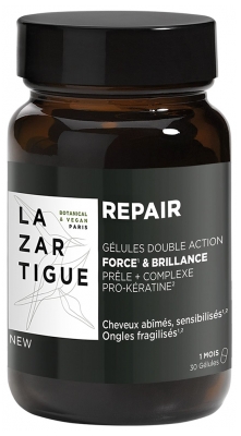 Lazartigue Repair Complément Alimentaire Force & Brillance 30 Gélules