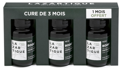 Lazartigue Cure de 3 Mois Complément Alimentaire Boost Croissance Cheveux